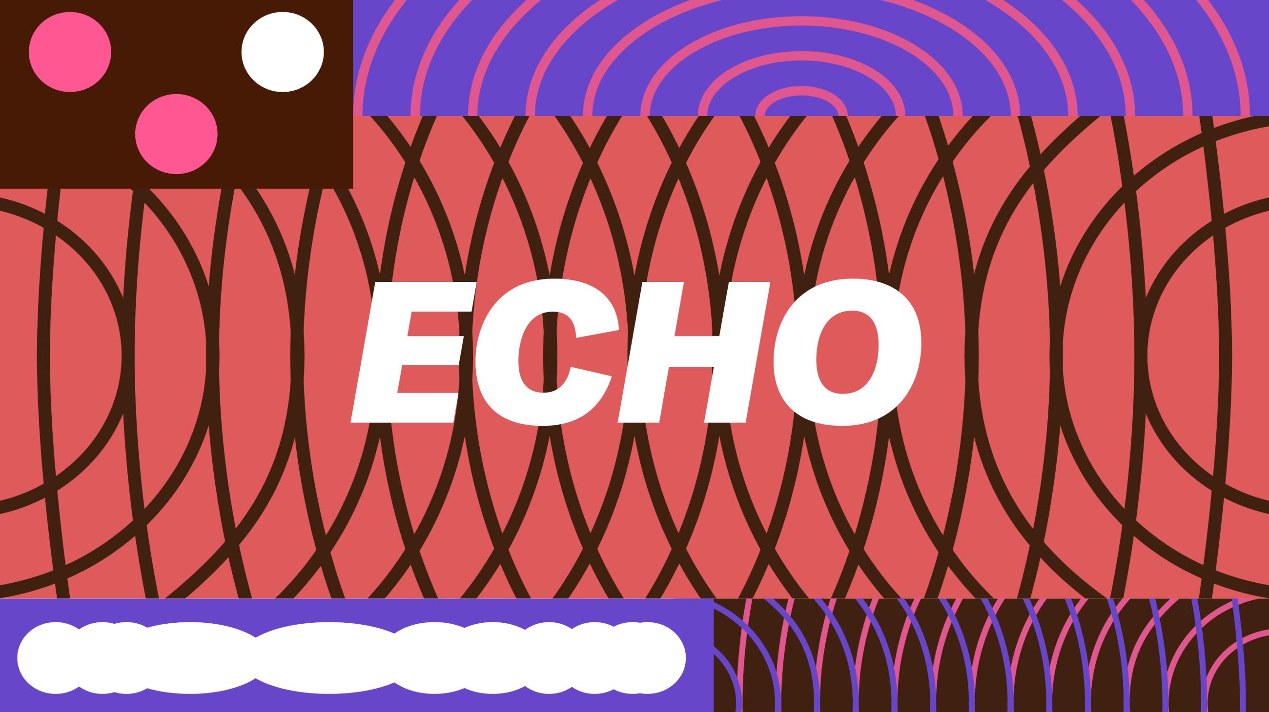 Tema 2025: ECHO, Grafik av Bukett Grafik